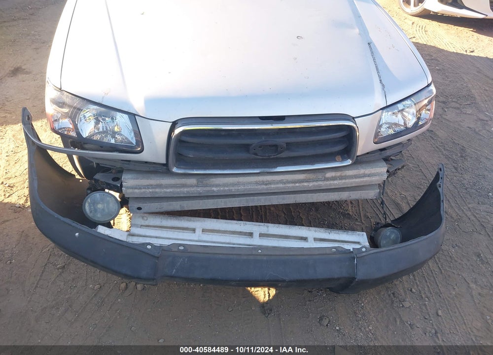 2005 SUBARU FORESTER 2.5X VIN: JF1SG63685G702465