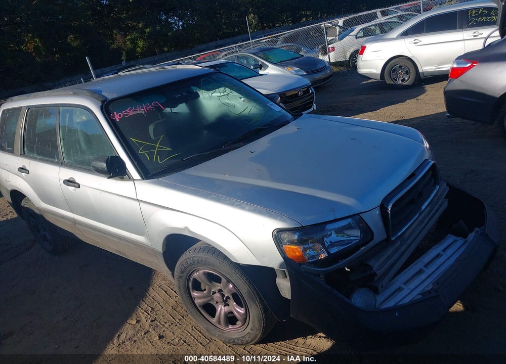 2005 SUBARU FORESTER 2.5X VIN: JF1SG63685G702465