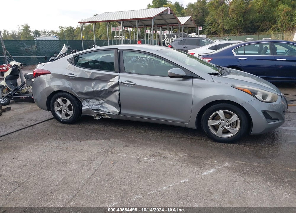 2015 HYUNDAI ELANTRA SE VIN: KMHDH4AE0FU248922