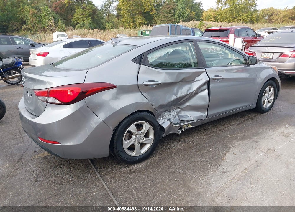2015 HYUNDAI ELANTRA SE VIN: KMHDH4AE0FU248922