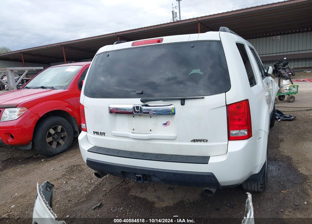 2009 HONDA PILOT EX-L VIN: 5FNYF48529B034691