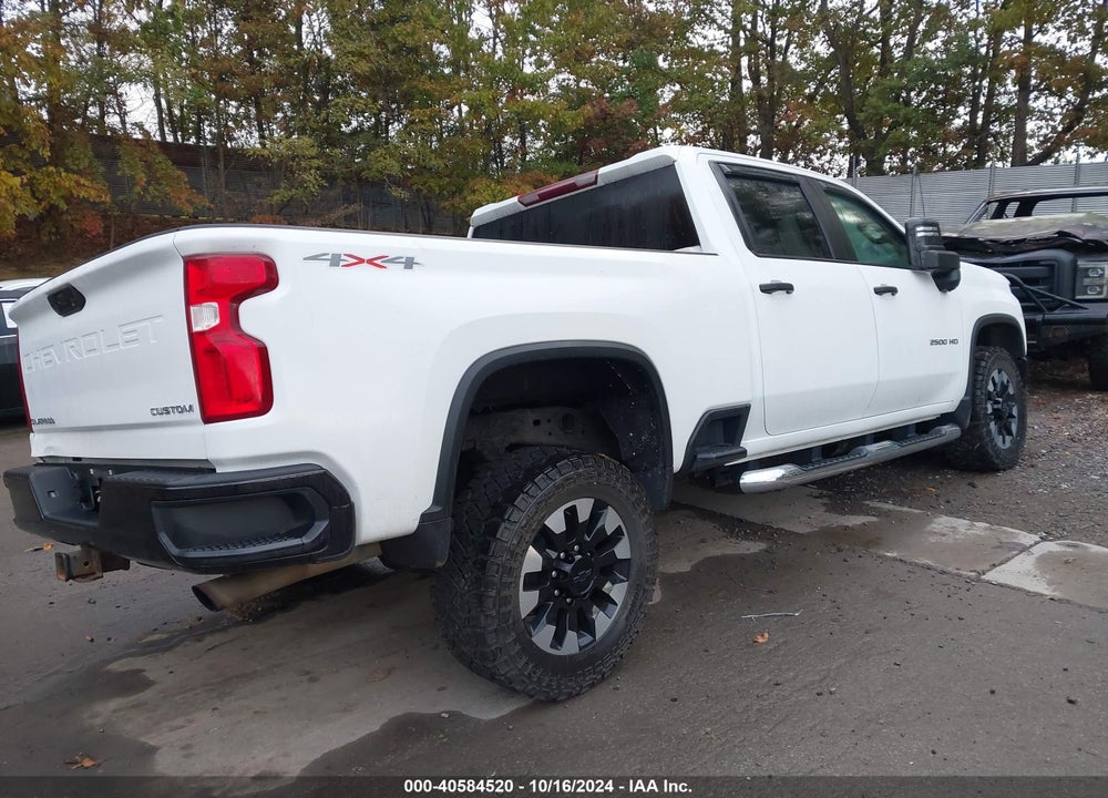 2020 CHEVROLET SILVERADO 2500HD 4WD STANDARD BED CUSTOM VIN: 1GC4YME70LF141837