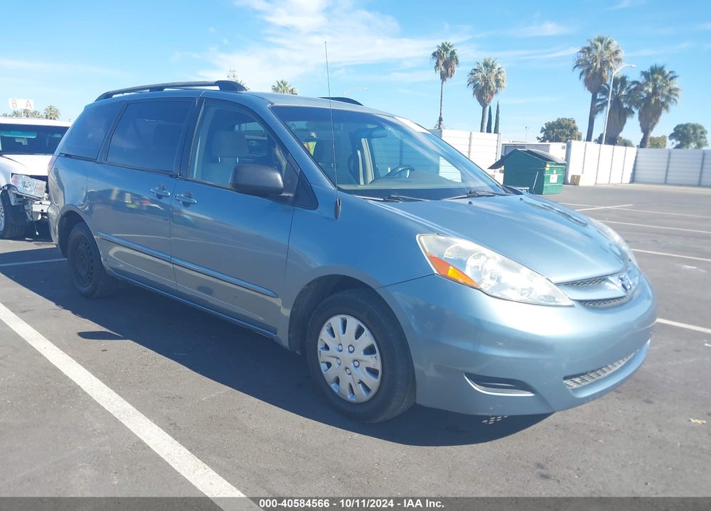 2008 TOYOTA SIENNA CE VIN: 5TDZK23C78S126478