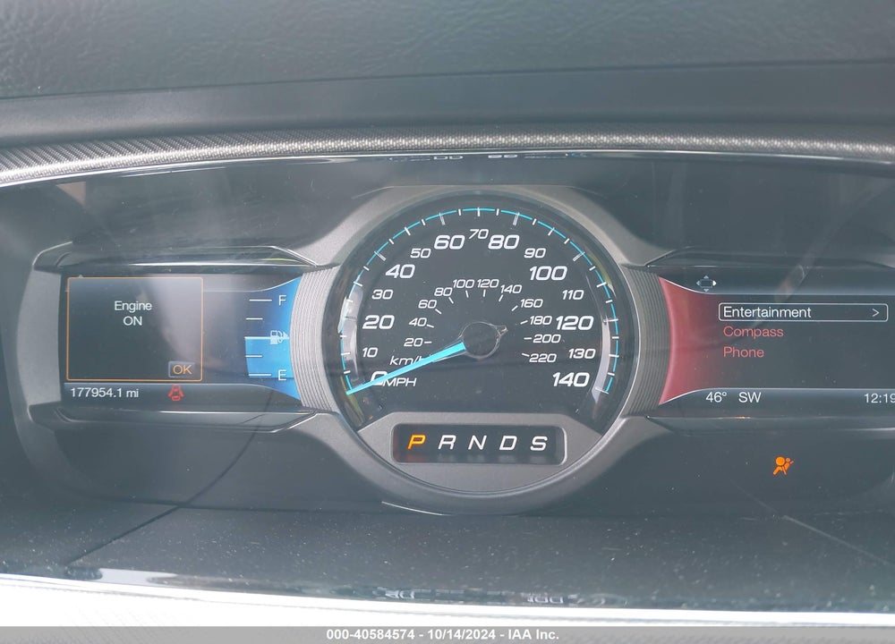 2016 FORD TAURUS SHO VIN: 1FAHP2KT7GG141088