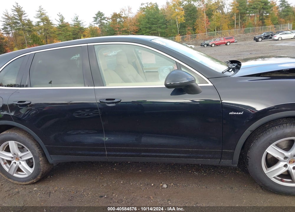 2013 PORSCHE CAYENNE DIESEL VIN: WP1AF2A23DLA39344