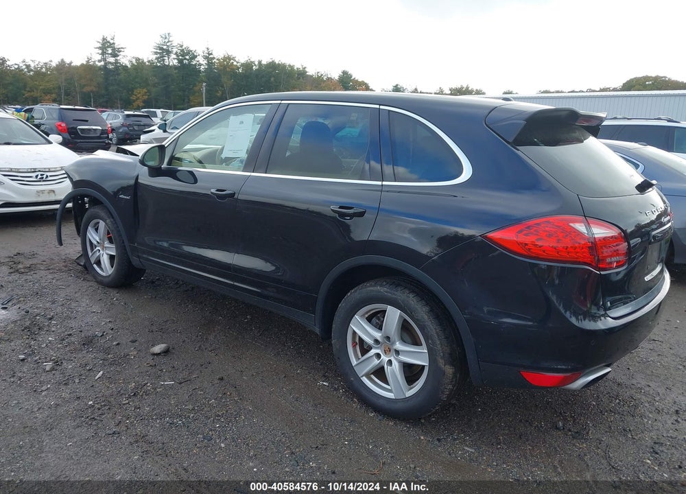 2013 PORSCHE CAYENNE DIESEL VIN: WP1AF2A23DLA39344