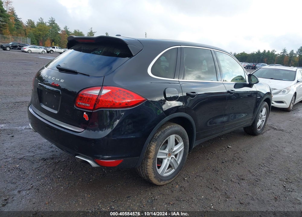 2013 PORSCHE CAYENNE DIESEL VIN: WP1AF2A23DLA39344