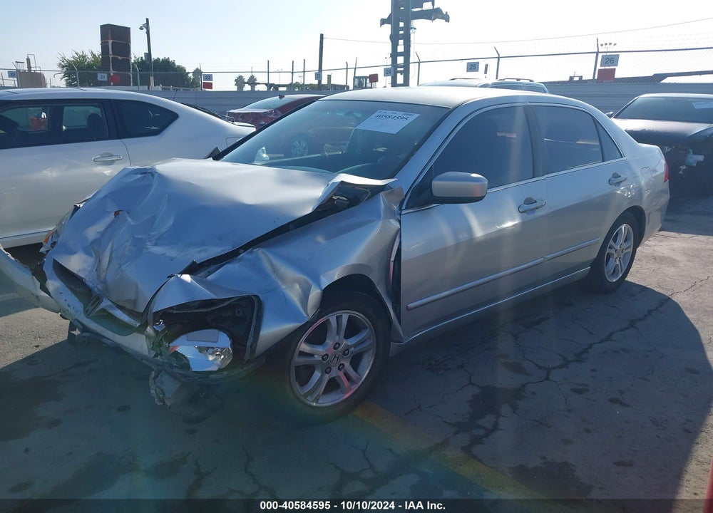 2007 HONDA ACCORD 2.4 SE VIN: 1HGCM56337A062658