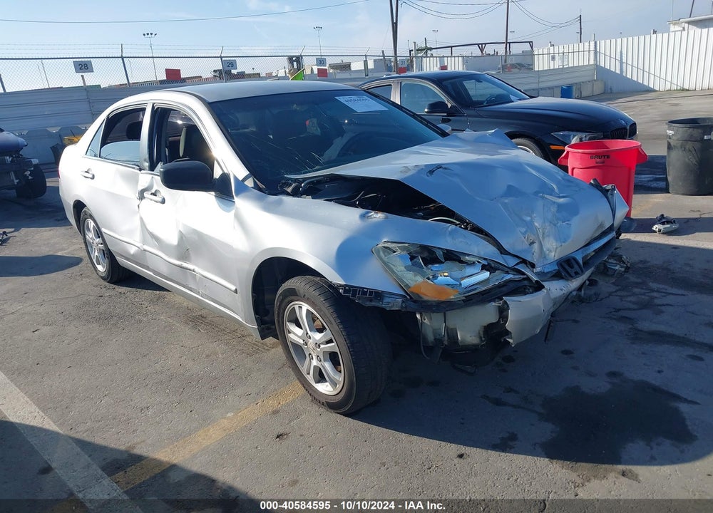 2007 HONDA ACCORD 2.4 SE VIN: 1HGCM56337A062658