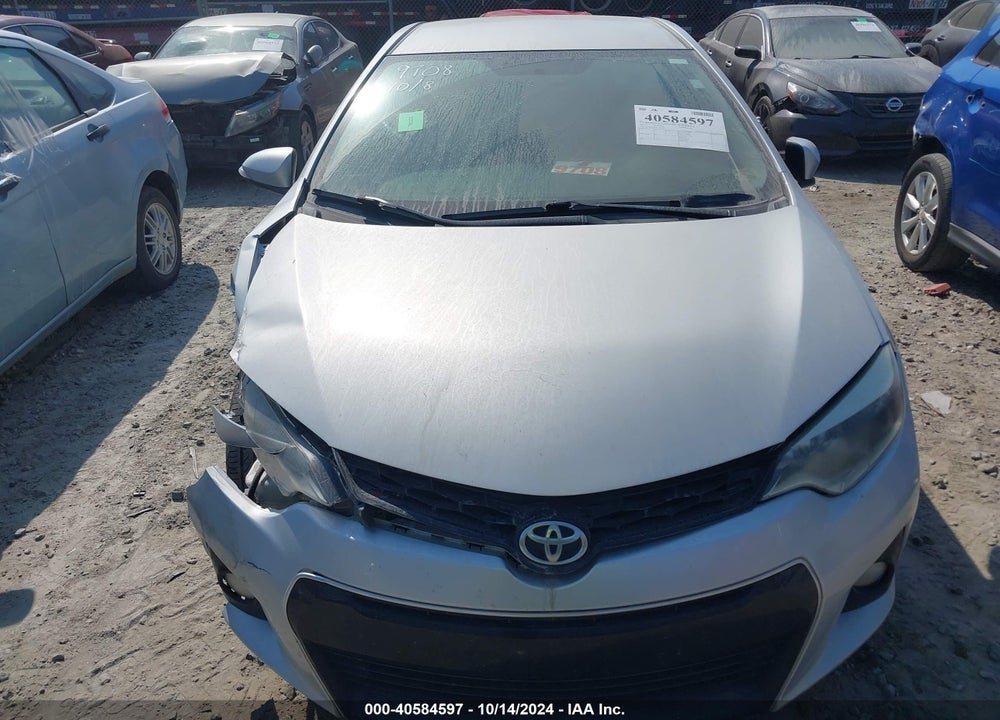 2015 TOYOTA COROLLA S PLUS VIN: 2T1BURHE2FC311588
