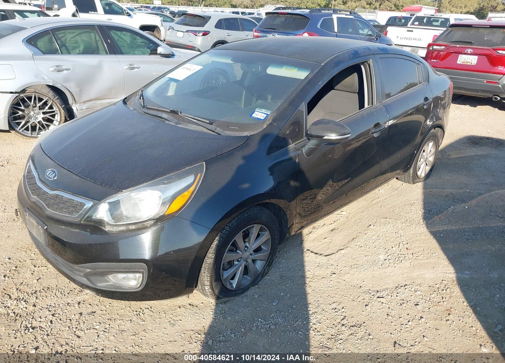 2012 KIA RIO EX VIN: KNADN4A34C6086978