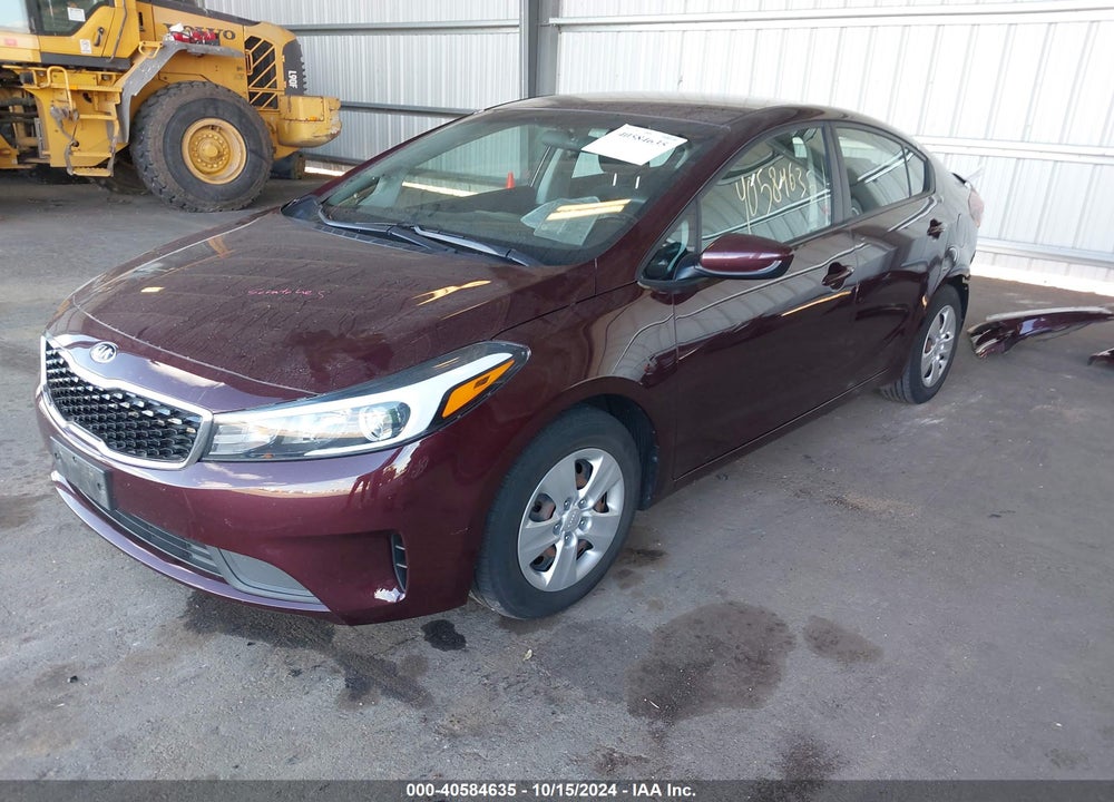 2018 KIA FORTE LX VIN: 3KPFK4A76JE168452