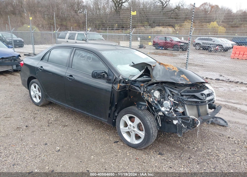 2011 TOYOTA COROLLA LE VIN: 2T1BU4EE5BC640626
