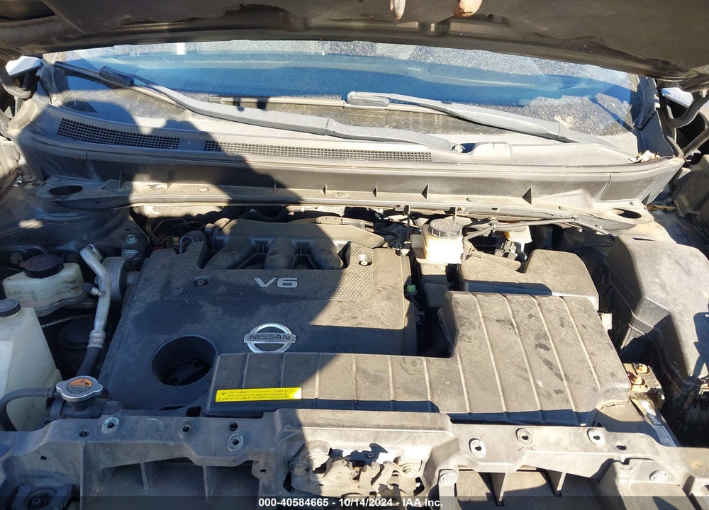 2009 NISSAN MURANO S VIN: JN8AZ18W09W136734