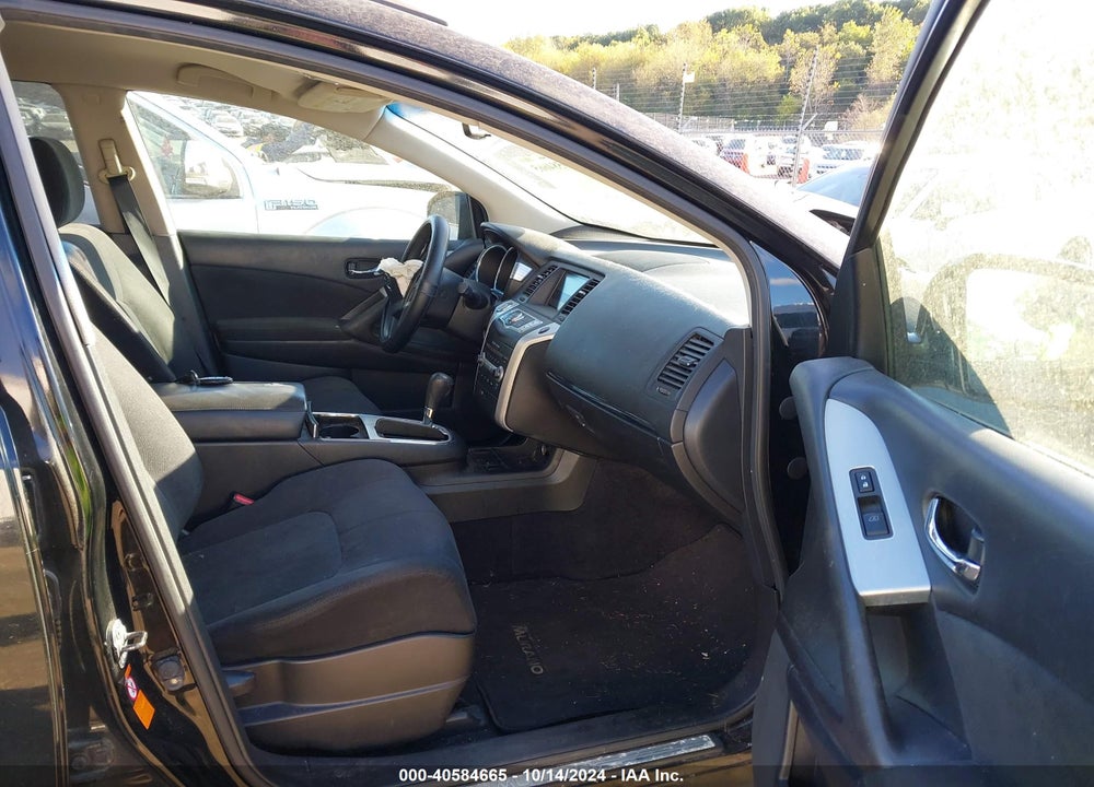 2009 NISSAN MURANO S VIN: JN8AZ18W09W136734