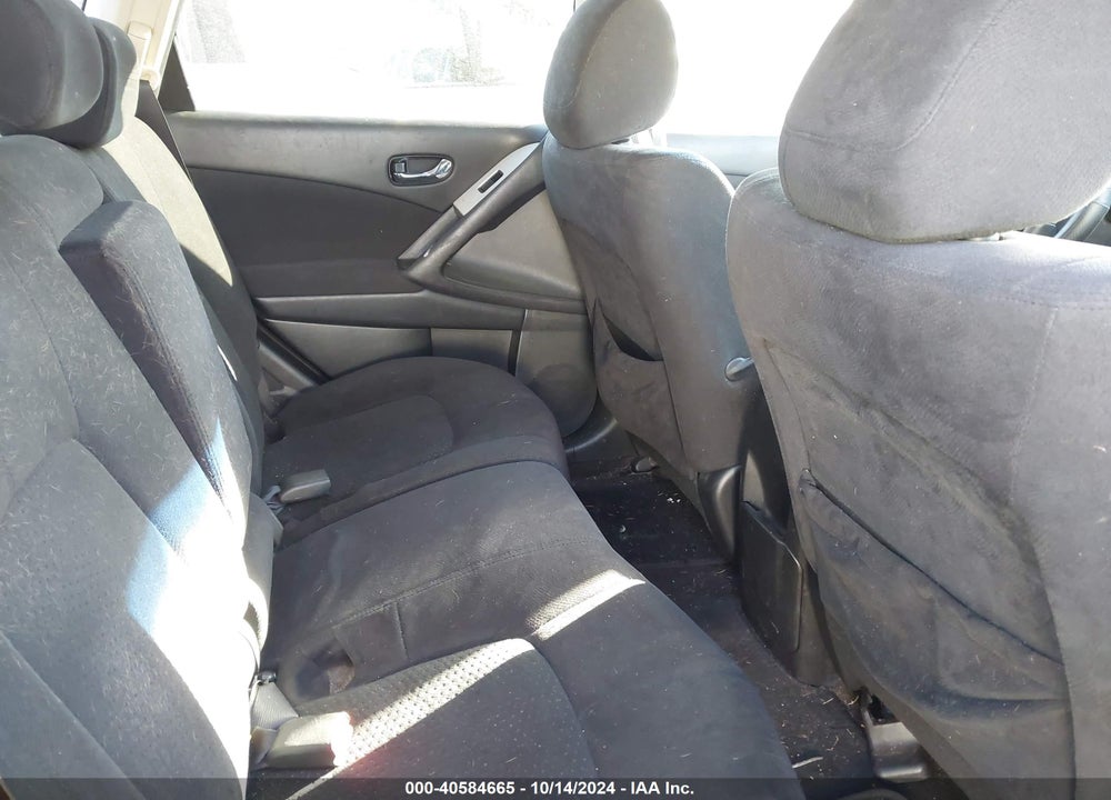 2009 NISSAN MURANO S VIN: JN8AZ18W09W136734