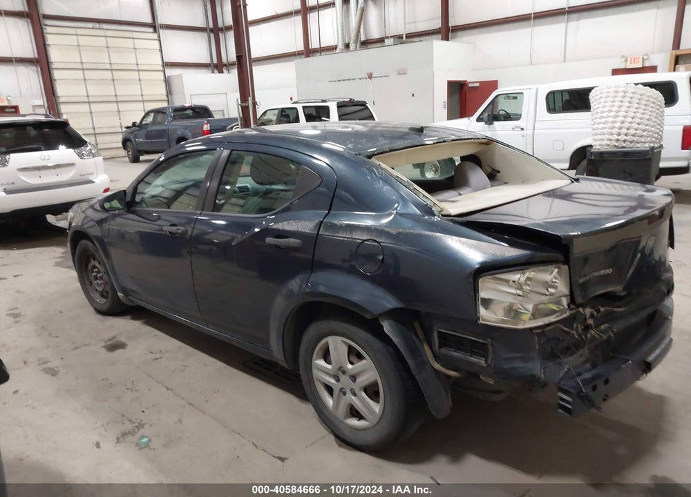 2008 DODGE AVENGER SE VIN: 1B3LC46R78N242060