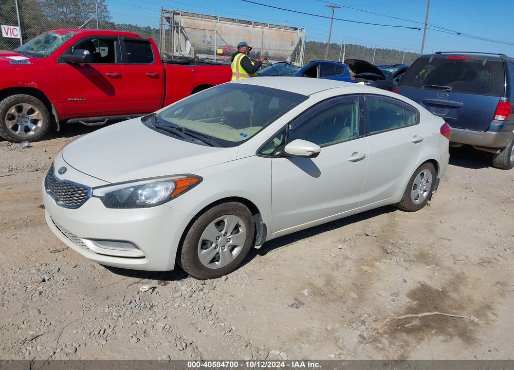 2015 KIA FORTE LX VIN: KNAFK4A69F5420623