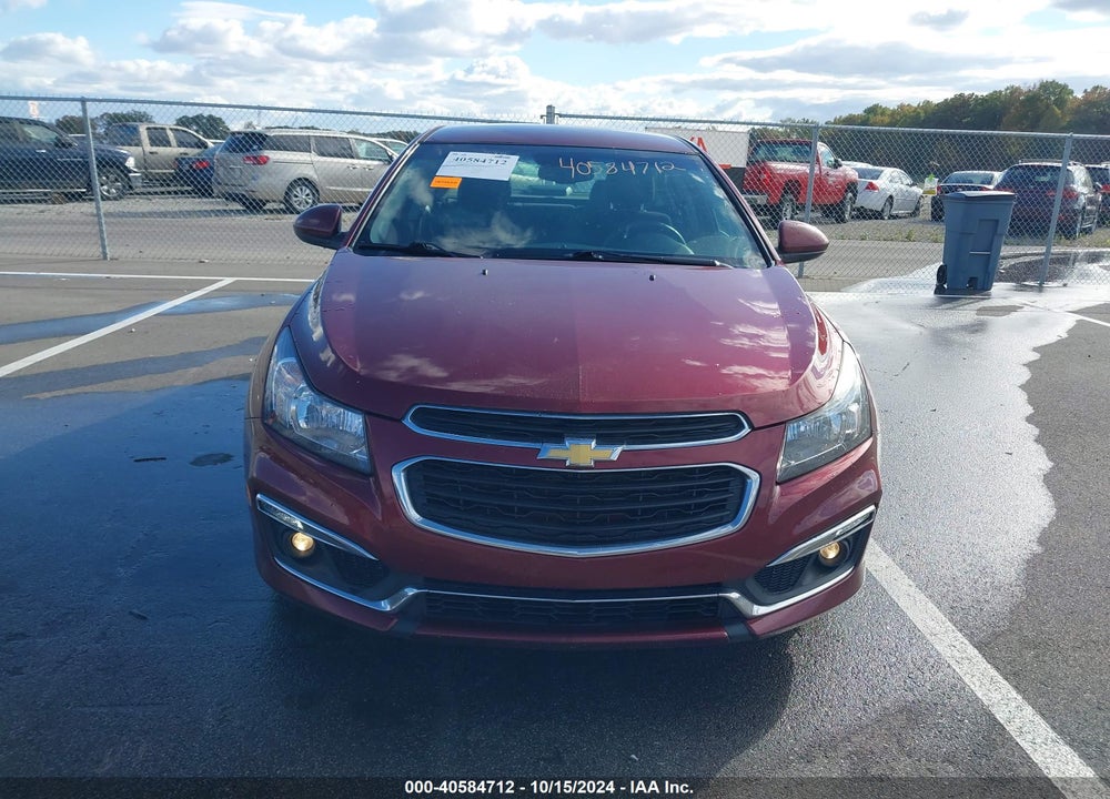 2015 CHEVROLET CRUZE VIN: 1G1PC5SB7F7244299