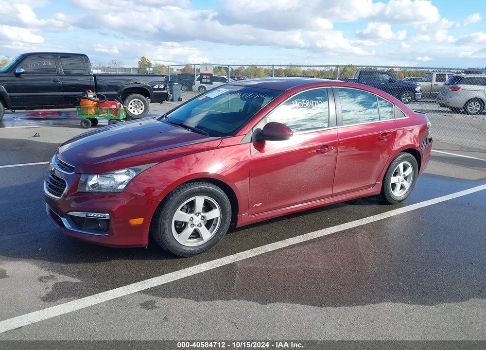 2015 CHEVROLET CRUZE VIN: 1G1PC5SB7F7244299
