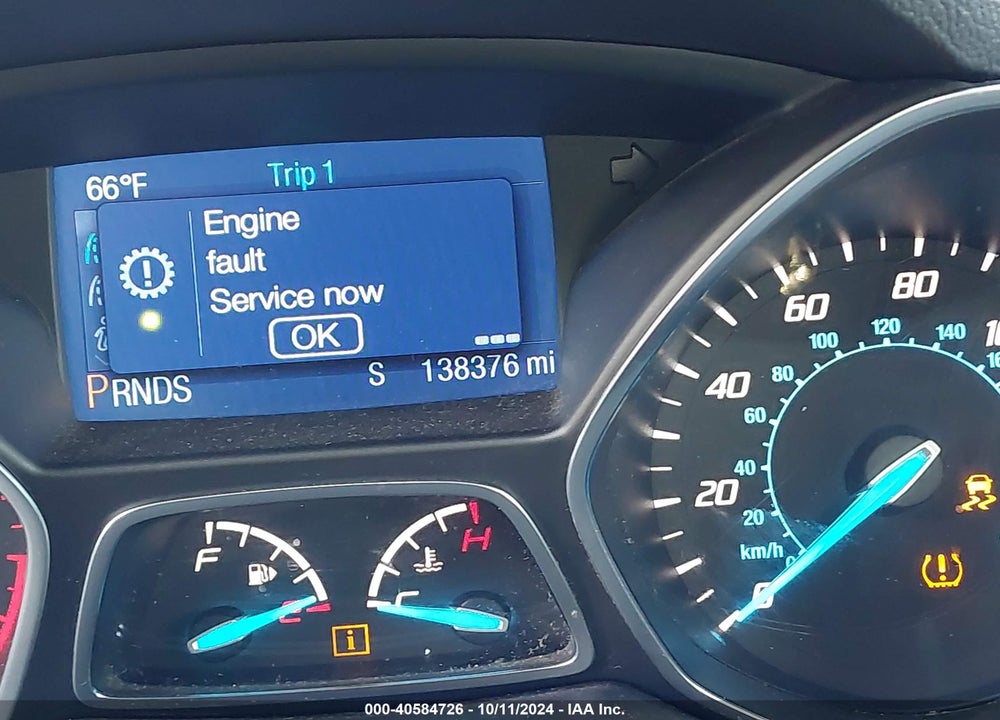2013 FORD ESCAPE S VIN: 1FMCU0F79DUD34690