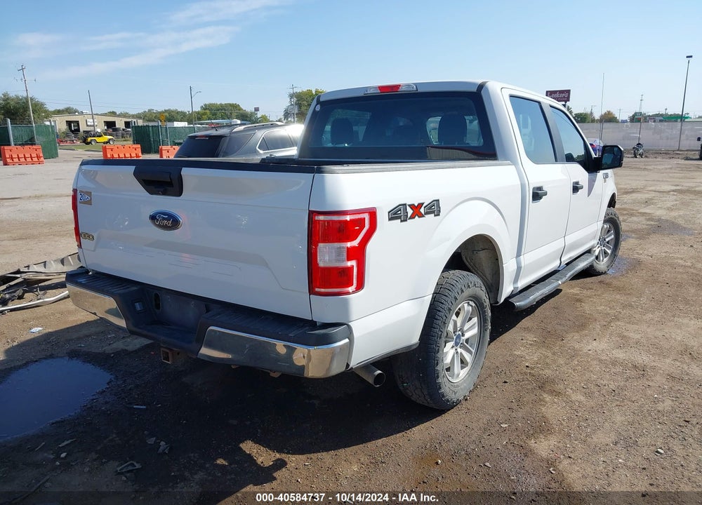 2018 FORD F-150 XL VIN: 1FTEW1EB7JFB70813