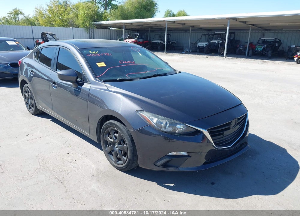 2016 MAZDA 3 I SPORT VIN: 3MZBM1T70GM328180