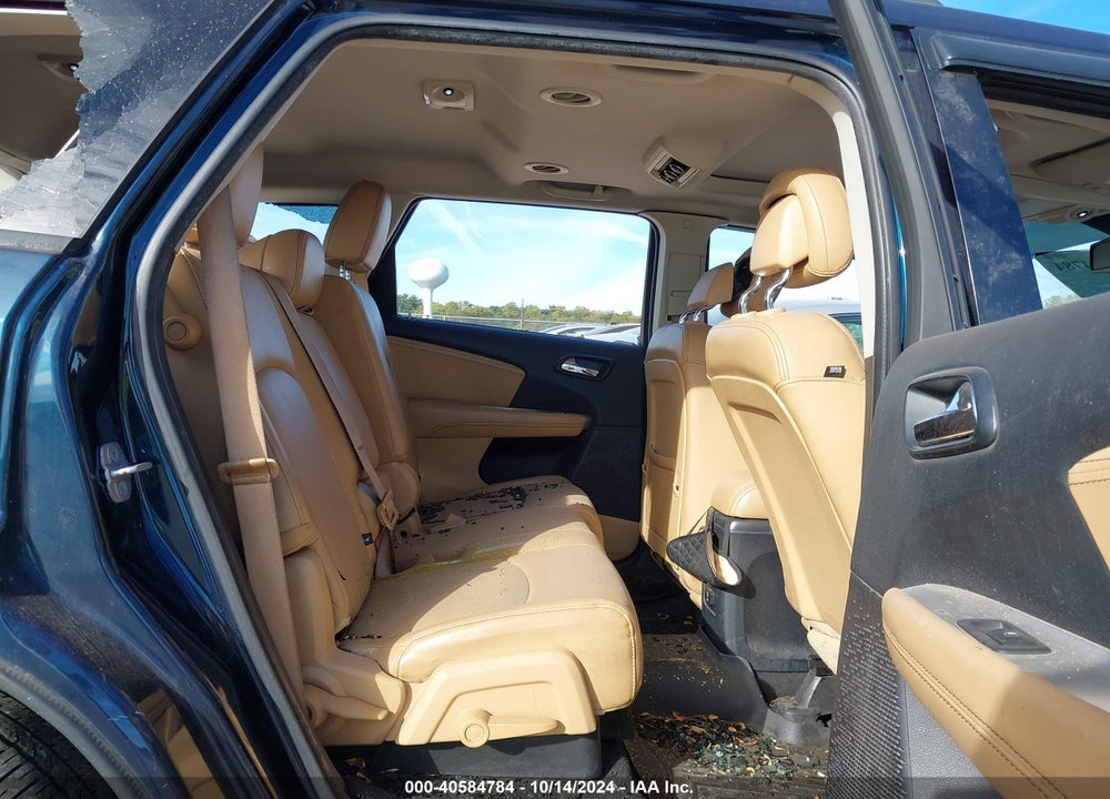 2013 DODGE JOURNEY CREW VIN: 3C4PDCDG8DT665703