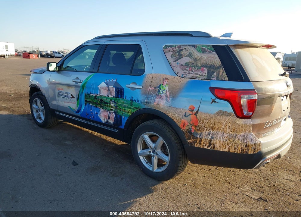2017 FORD EXPLORER XLT VIN: 1FM5K8D85HGE11861