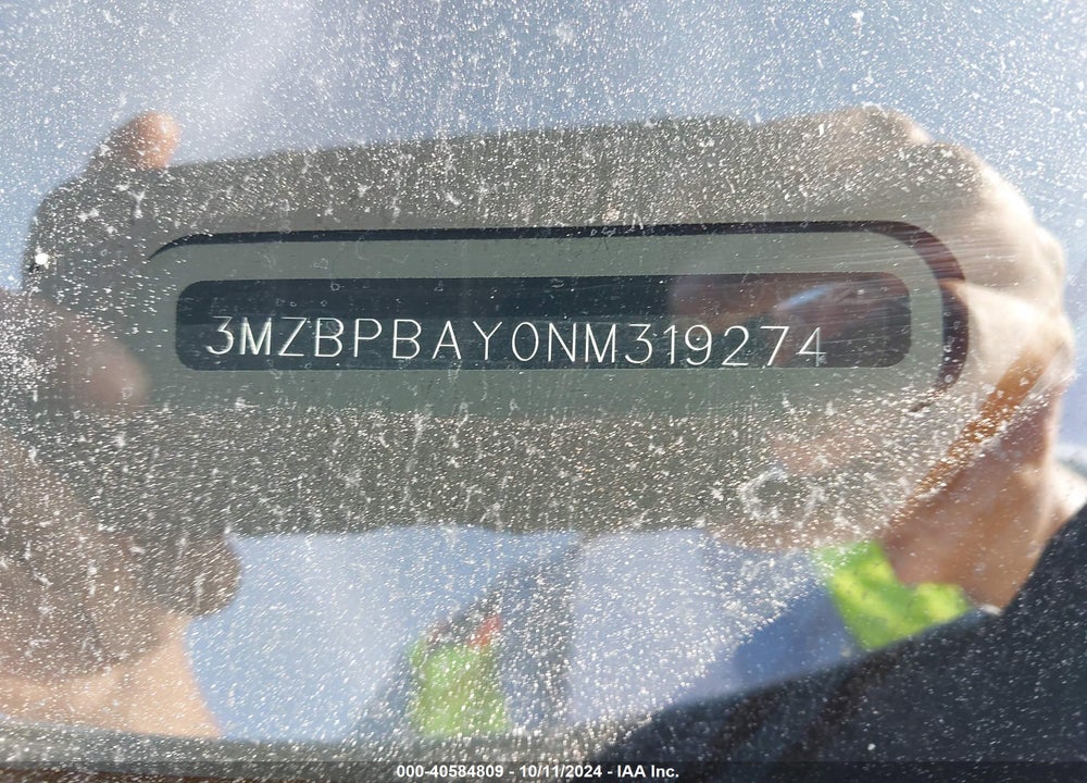 2022 MAZDA 3 2.5 TURBO VIN: 3MZBPBAY0NM319274
