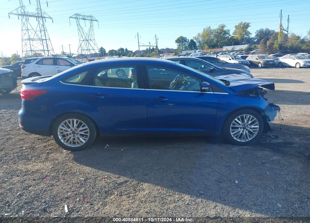 2018 FORD FOCUS TITANIUM VIN: 1FADP3J21JL242378