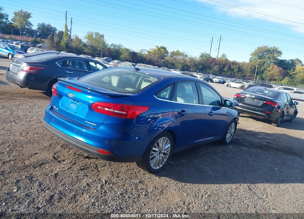 2018 FORD FOCUS TITANIUM VIN: 1FADP3J21JL242378