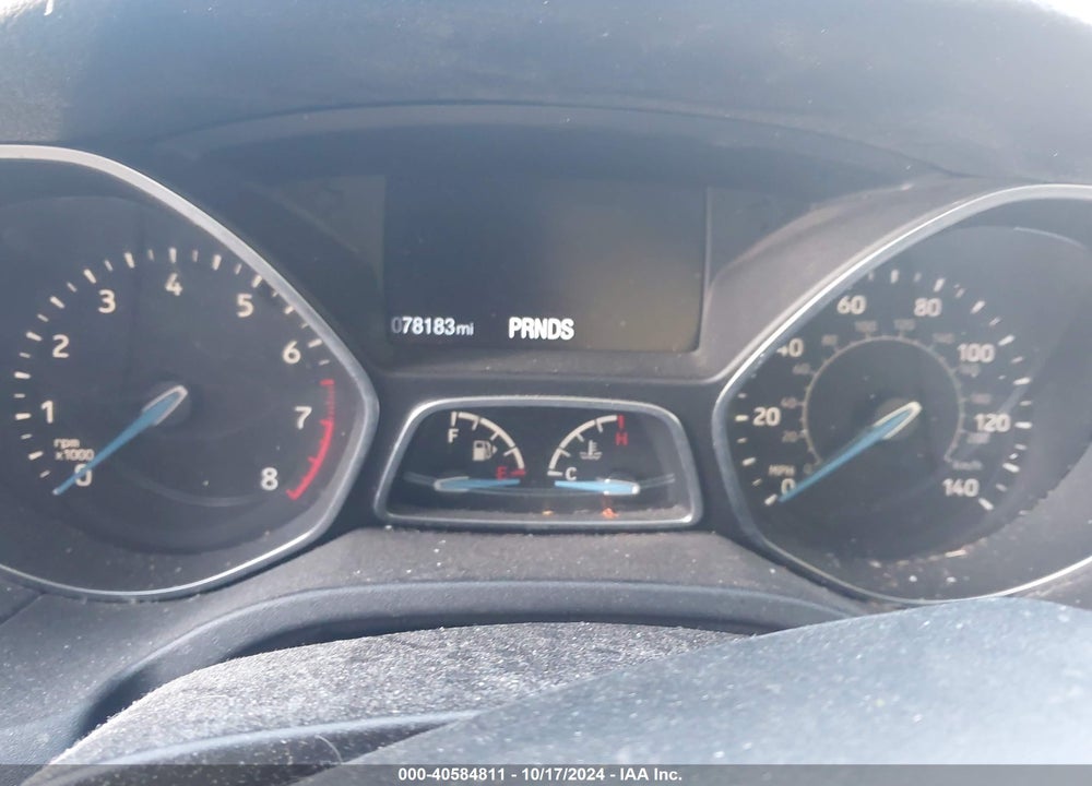 2018 FORD FOCUS TITANIUM VIN: 1FADP3J21JL242378