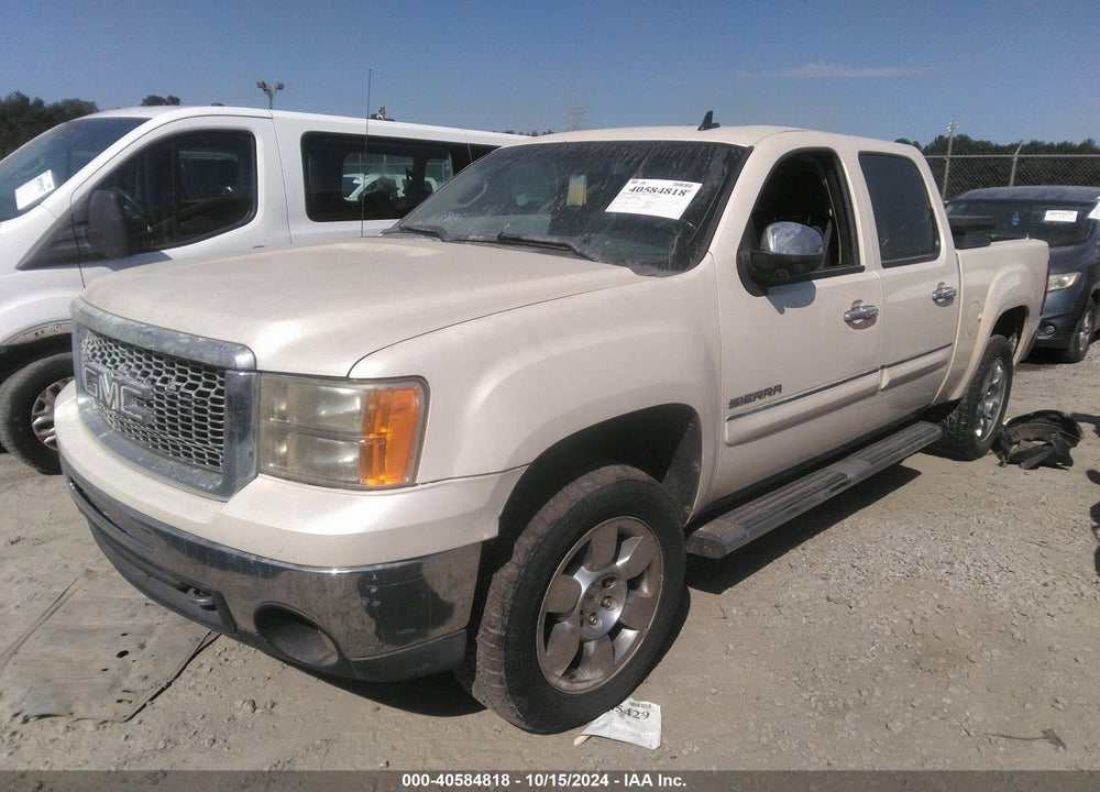 2010 GMC SIERRA 1500 SLT VIN: 3GTRKWE33AG288035