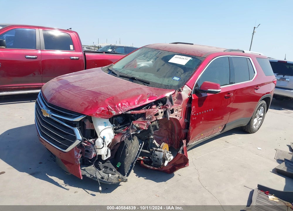 2018 CHEVROLET TRAVERSE 1LT VIN: 1GNERGKW9JJ281739