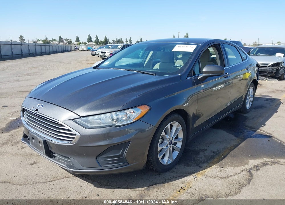 2019 FORD FUSION SE VIN: 3FA6P0H77KR122032