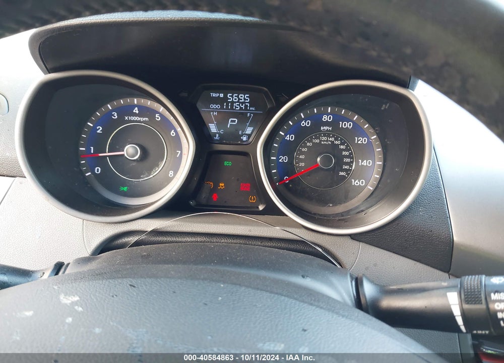 2013 HYUNDAI ELANTRA SE VIN: KMHDH6AE4DU015781