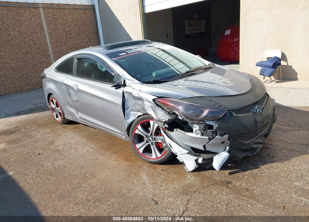 2013 HYUNDAI ELANTRA SE VIN: KMHDH6AE4DU015781