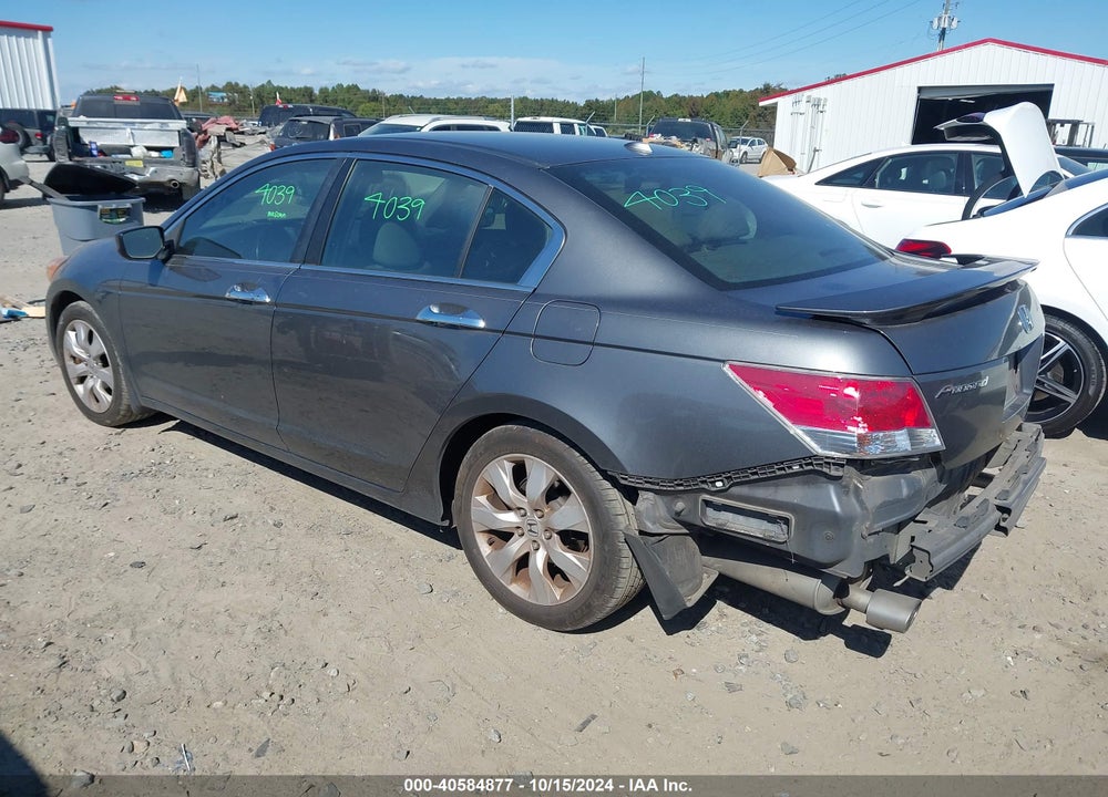 2009 HONDA ACCORD 3.5 EX-L VIN: 1HGCP36889A034638