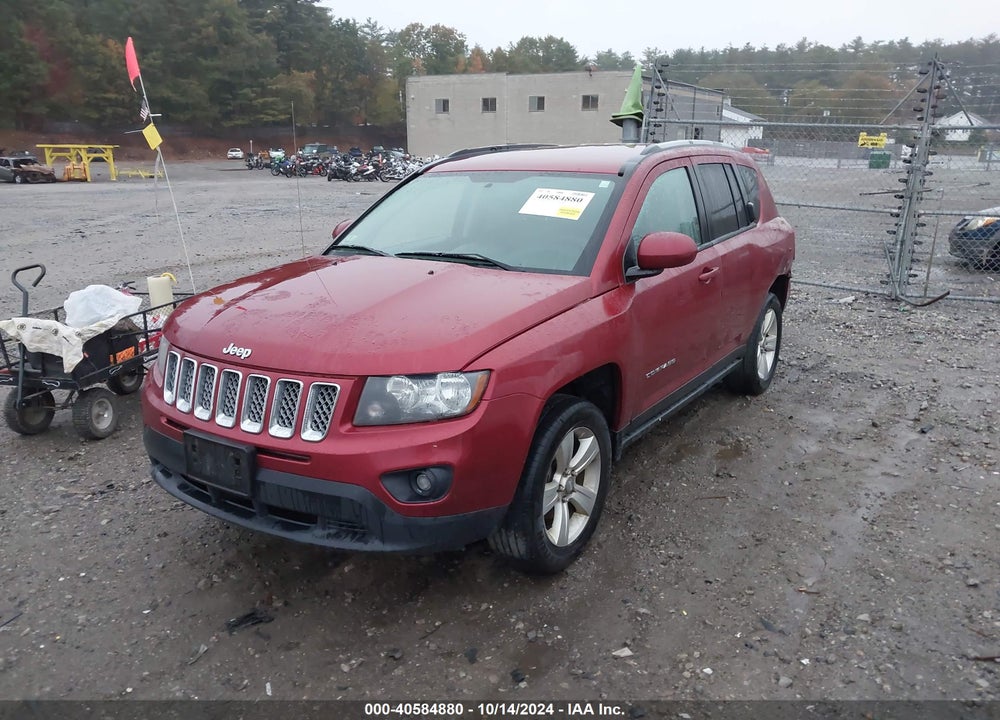 2015 JEEP COMPASS LATITUDE VIN: 1C4NJDEB9FD370773