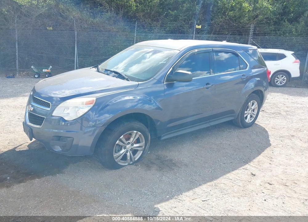 2013 CHEVROLET EQUINOX LS VIN: 2GNALBEK2D6424771