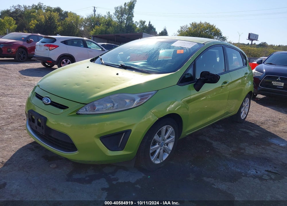 2012 FORD FIESTA SE VIN: 3FADP4EJ4CM117318