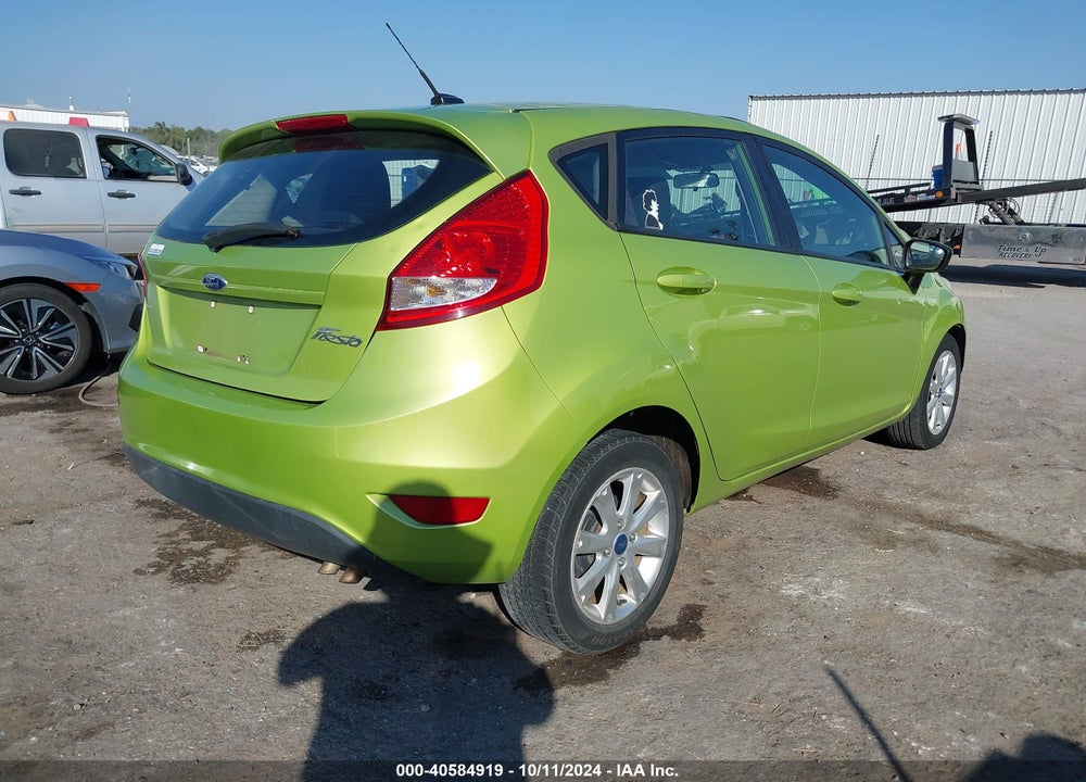 2012 FORD FIESTA SE VIN: 3FADP4EJ4CM117318