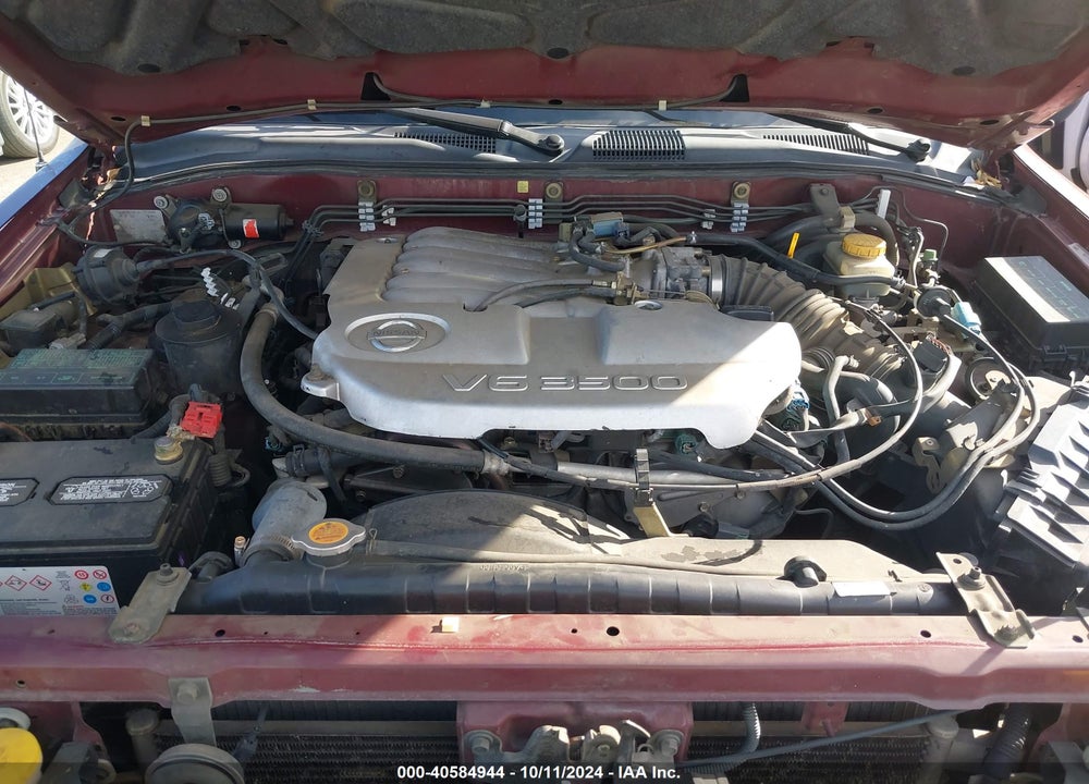 2002 NISSAN PATHFINDER SE VIN: JN8DR09X42W664233