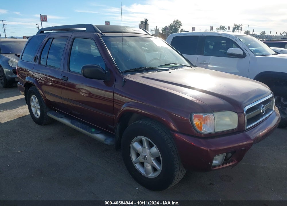 2002 NISSAN PATHFINDER SE VIN: JN8DR09X42W664233