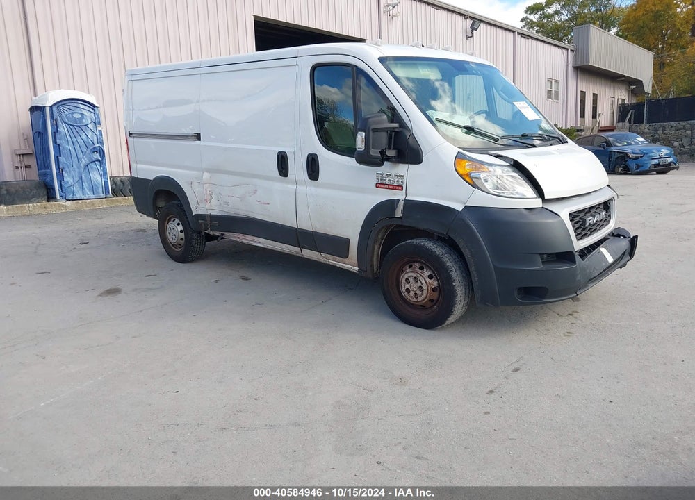 2019 RAM PROMASTER 1500 LOW ROOF 136 WB VIN: 3C6TRVAG9KE530724