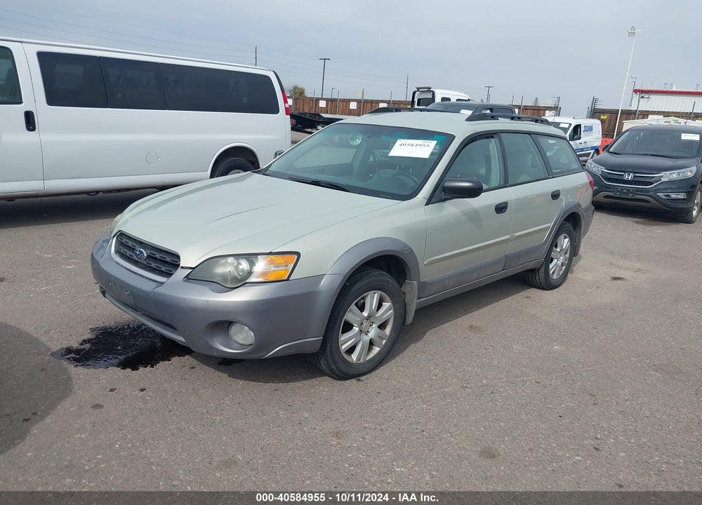 2005 SUBARU OUTBACK 2.5I VIN: 4S4BP61C557366370