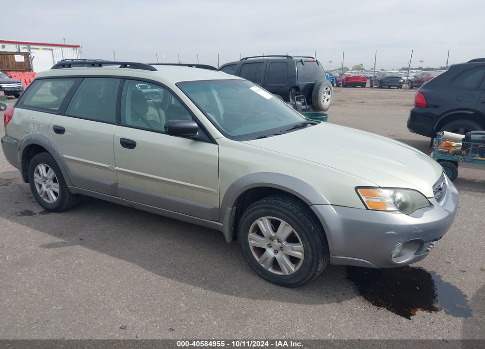 2005 SUBARU OUTBACK 2.5I VIN: 4S4BP61C557366370