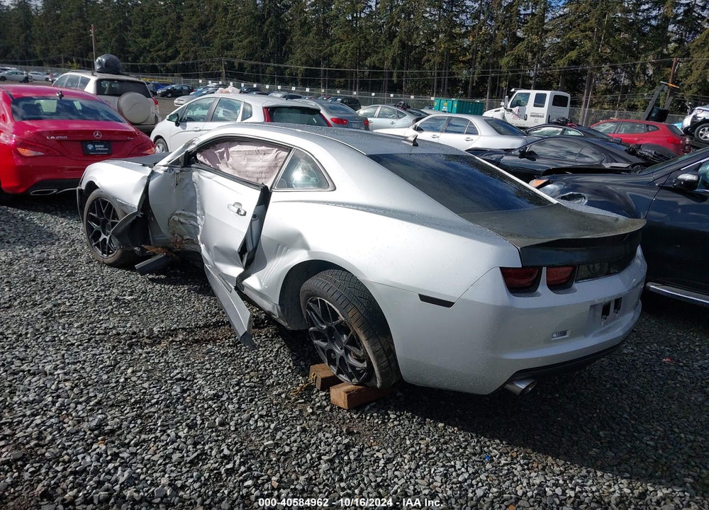 2012 CHEVROLET CAMARO 2LS VIN: 2G1FA1E30C9206101