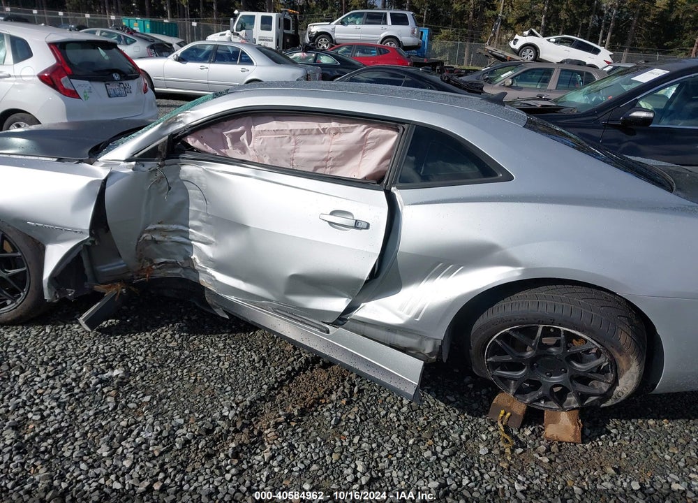2012 CHEVROLET CAMARO 2LS VIN: 2G1FA1E30C9206101
